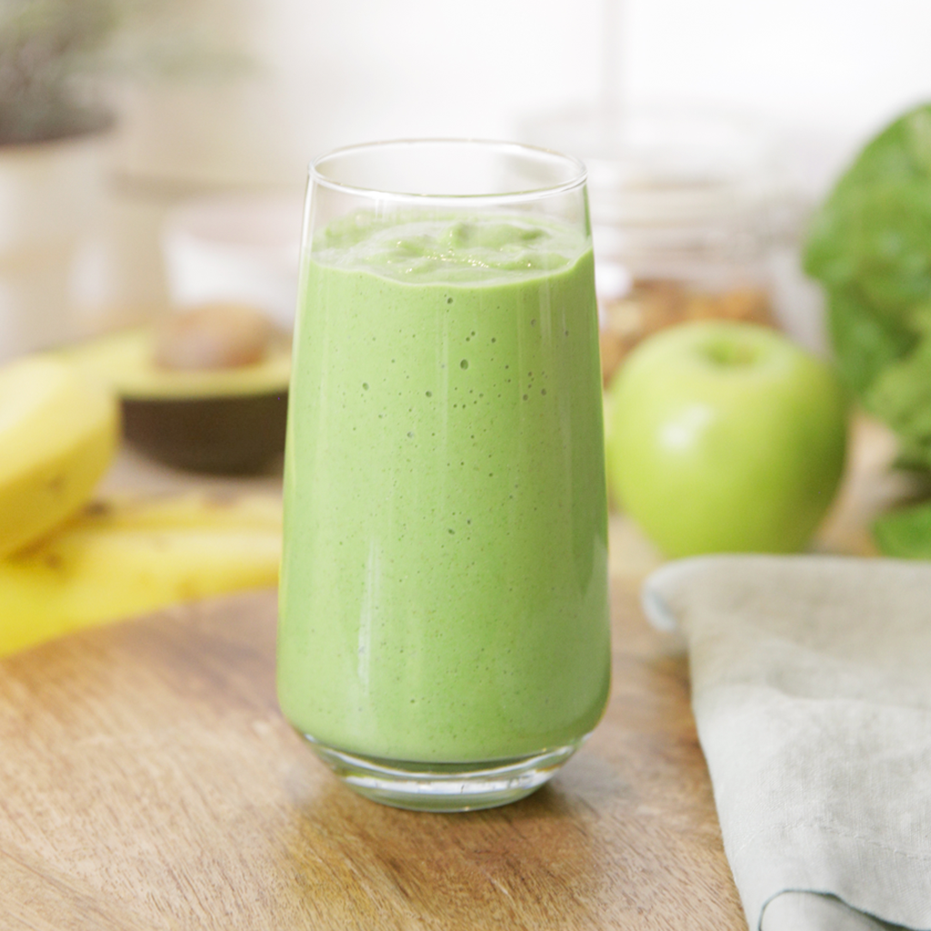 High fibre, gut loving green smoothie