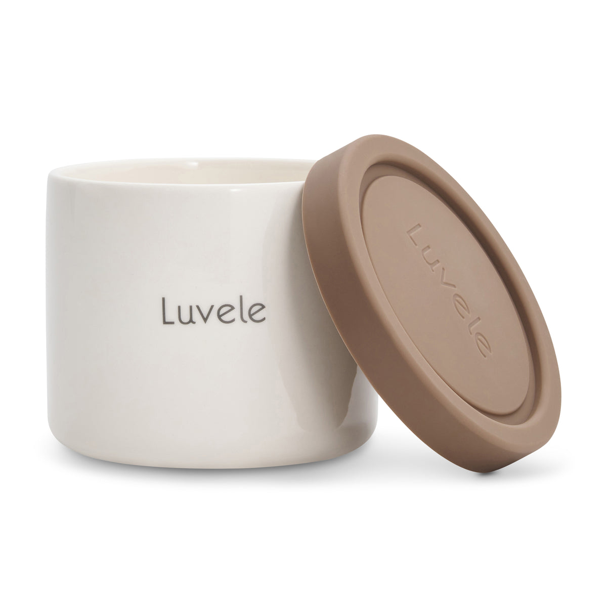 Luvele 4x 400ml ceramic yogurt jars | Compatible with Pure Yogurt Maker