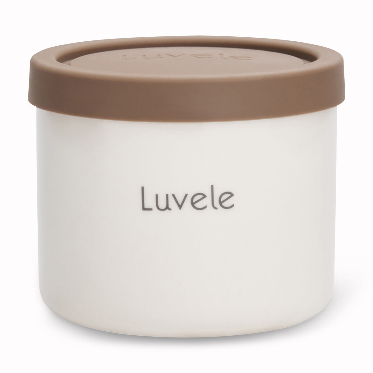 Luvele 4x 400ml ceramic yogurt jars | Compatible with Pure Yogurt Maker
