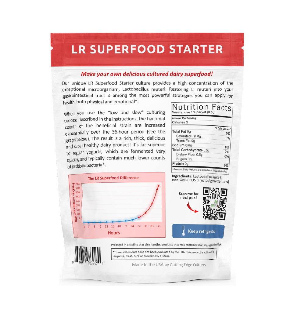 L Reuteri Starter Culture - LR Superfood